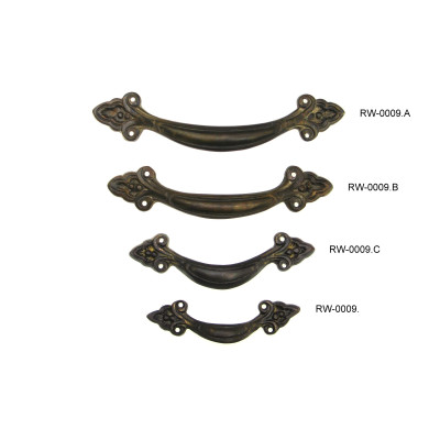 mosiężny uchwyt meblowy