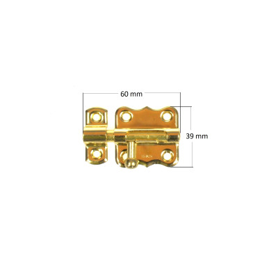 B-402.MOS / Zasuwka mosiądzowana