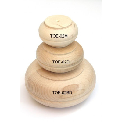 TOE-02 D / Noga drewniana - bukowa