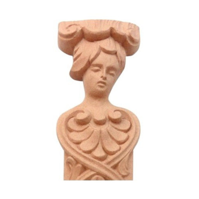 R-4180 / Kariatyda ornament z pyłu drzewnego