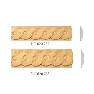 LC 620.233 / Listwa drewniana ozdobna 120cm