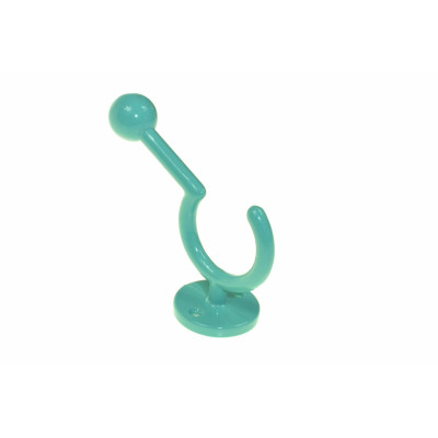 W-102.T / Wieszak metalowy turkusowy