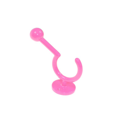 W-102.R / Wieszak metalowy różowy