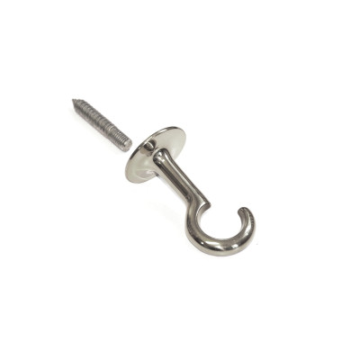 M-207 NIK.MAT / Hak mosiężny - mocowanie lin