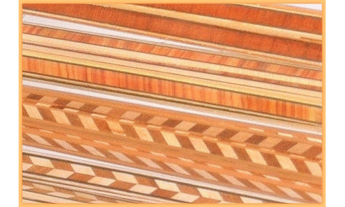 intarsje o grubości 2 mm