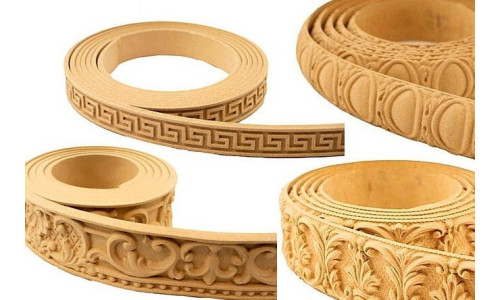 LISTWY Z PYŁU DRZEWNEGO